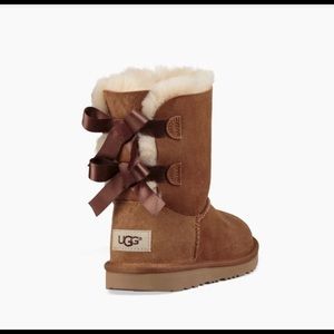 Girls Chestnut Bailey Bow II Ugg Boots